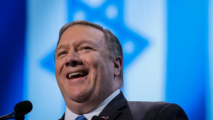 U.s. Secretary Of State Mike Pompeo Speaks At The Aipac Policy Conference In Washington