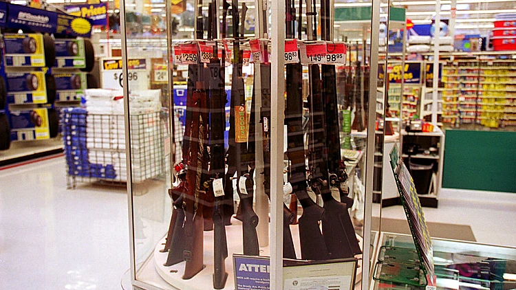 נשקים למכירה ברשת חנויות וולמארט