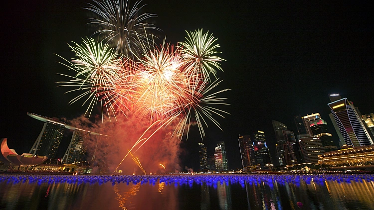 חגיגות השנה החדשה בסינגפור