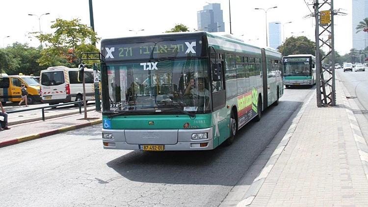 אוטובוס אגד ירוק
