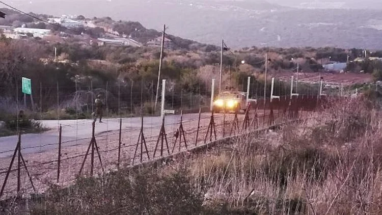 חשד לחציית הגבול מישראל ללבנון