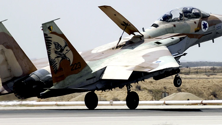 מטוס קרב F15 ישראלי