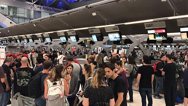 ישראלים תקועים בשדה התעופה בבנגקוק