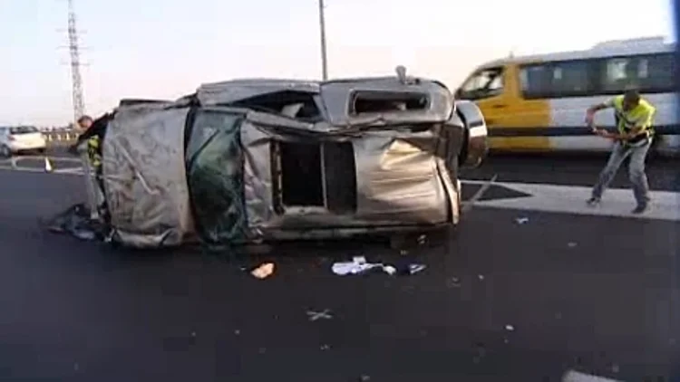 תאונה קטלנית בכביש 1, שני הרוגים