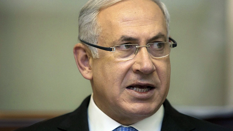 ראש ממשלת ישראל נתניהו בישיבת הממשלה השבועית בירושלים