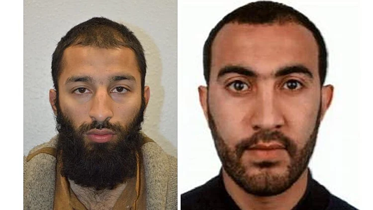 חוראם שזאד באט וראשיד רדואנה, שניים מהמחבלים בפיגוע בלונדון