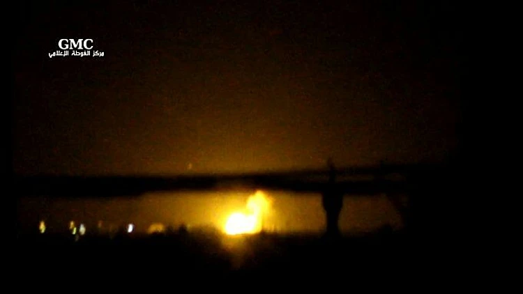 פיצוצים בנמל התעופה בדמשק שבסוריה