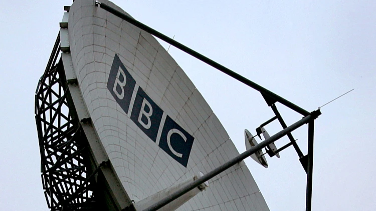 צלחת לווין של BBC