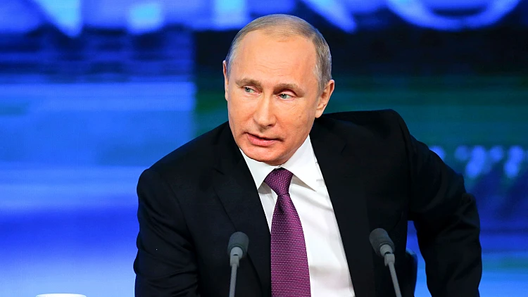 מסיבת העיתונאים השנתית של נשיא רוסיה פוטין