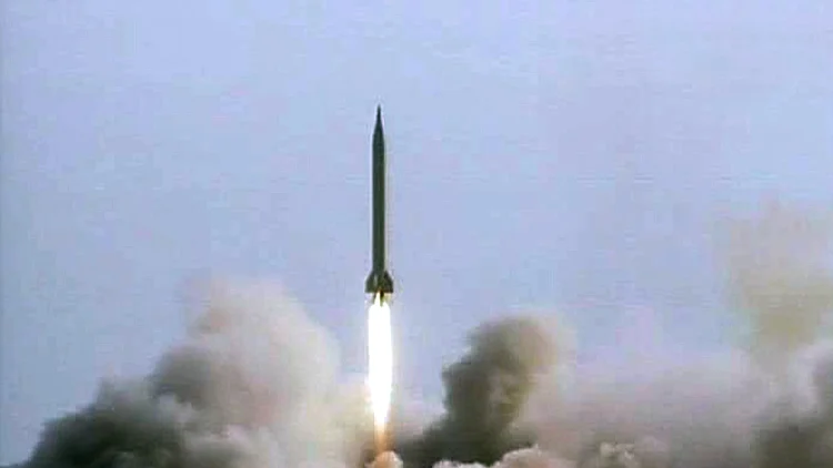 שיגור טיל באיראן