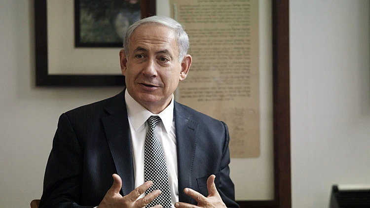 ראש הממשלה בנימין נתניהו בהיכל העצמאות בתל אביב