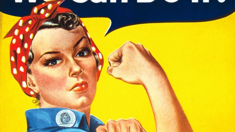 "רוזי המסמררת", Rosie the Riveter, אייקון המאבק הפמיניסטי