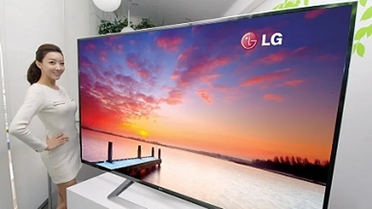 טלוויזיה 84 אינץ' של LG