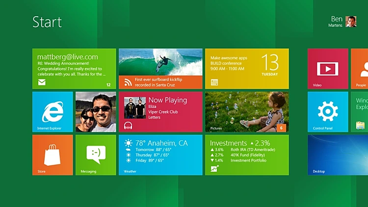 Windows 8 - Start