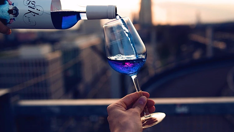 יין כחול
