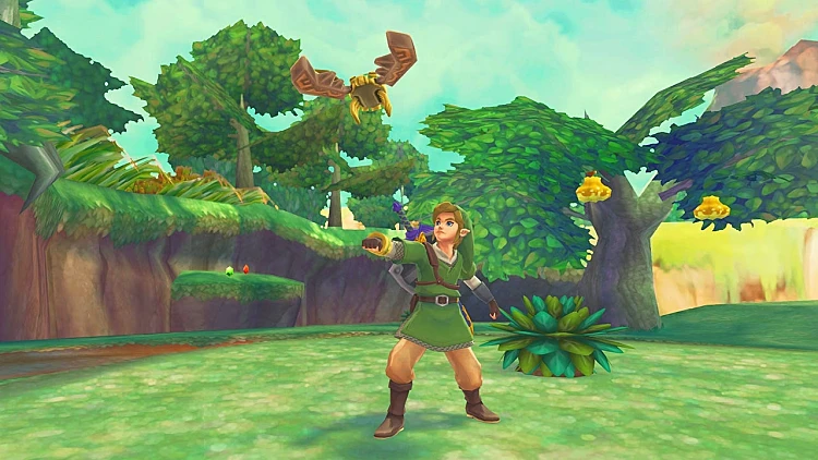 צילום מסך מתוך Zelda Skyward Sword