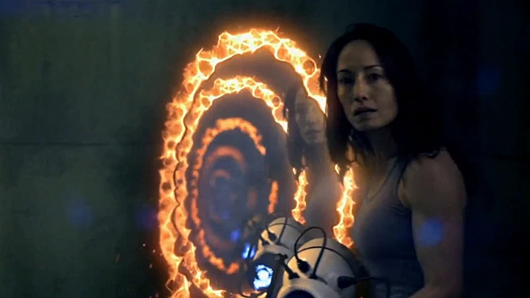 צילום מסך מתוך הסרט הקצר Portal: No Escape