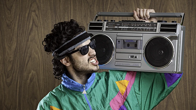 Fashion Of The 1980's &amp; 90's With Boombox