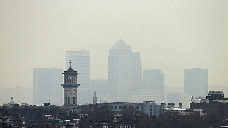 ערפיח זיהום אוויר בלונדון