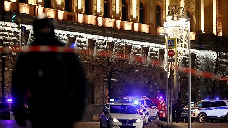 זירת הירי בבניין ממשלתי במוסקבה