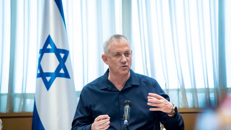 שר הביטחון, יו"ר כחול לבן בני גנץ