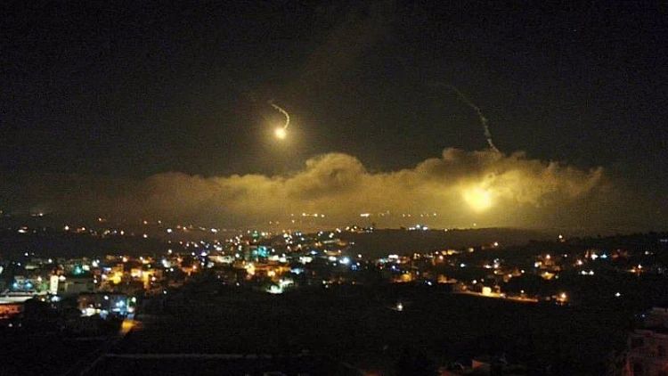 פצצות תאורה בעקבות חשד לאירוע ביטחוני בגבול לבנון