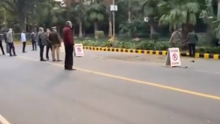 פיצוץ סמוך לשגרירות בניו דלהי, הודו