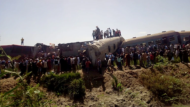 התנגשות רכבות במצרים