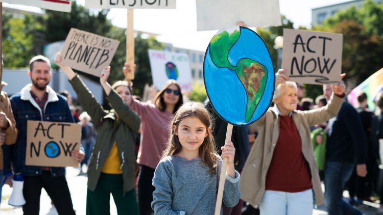 הפגנה נגד משבר האקלים