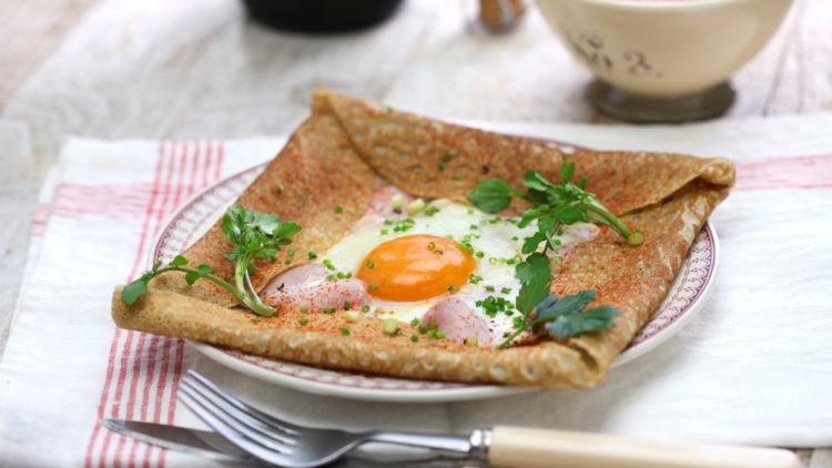Galette,sarrasin,,buckwheat,crepe,,french,brittany,cuisine