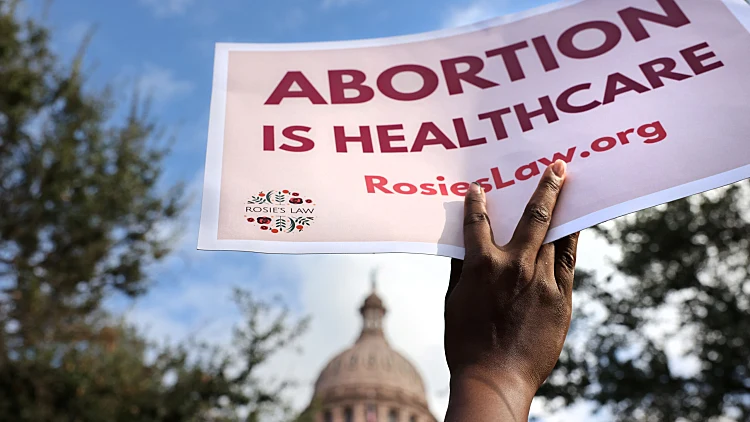 הפגנה בטקסס נגד החוק למניעת הפלות