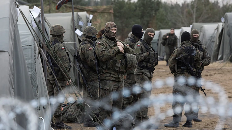 חיילים פולנים בגבול