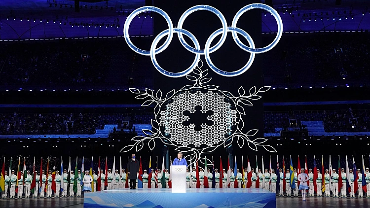 טקס פתיחת אולימפיאדת החורף 2022 בבייג'נג