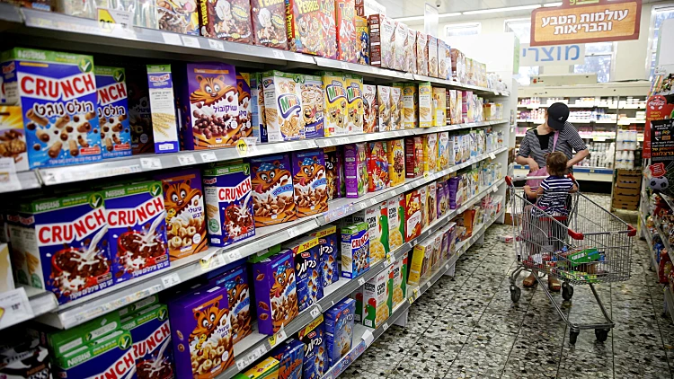 File Photo: A Woman Shops At A Supermarket In Jerusalem