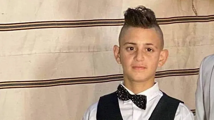 מוחמד שחאדה בן ה-14 שנורה ונהרג מאש צה"ל לפי דיווח פלסטיני