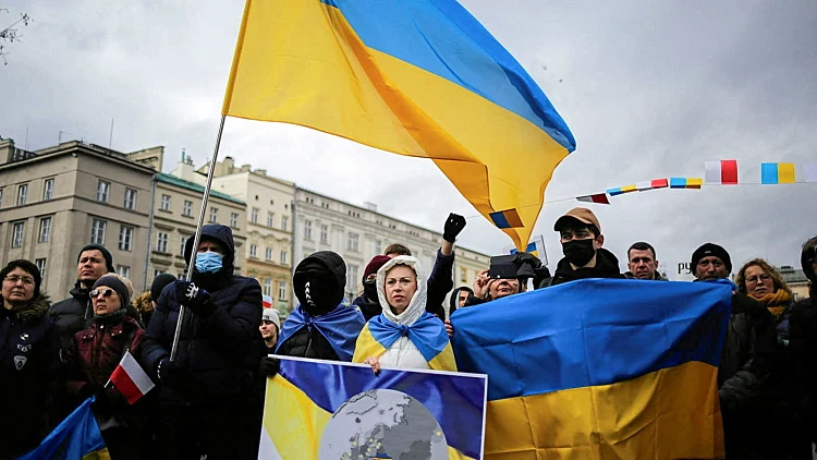 הפגנות תמיכה באוקראינה בפולין