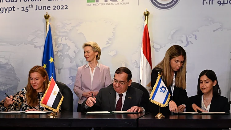 ישראל והאיחוד האירופי בהסכם לייצוא גז טבעי