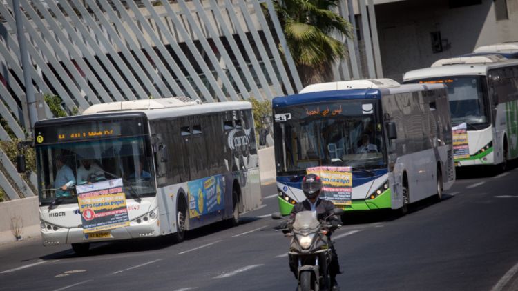 מסתמן פתרון: שביתת נהגי האוטובוסים בוטלה