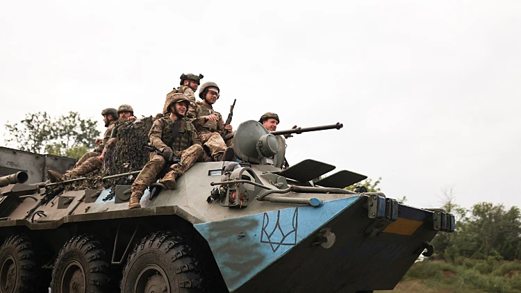 חיילים אוקראיניים בחזית