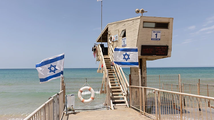 חוף ים בחיפה (ארכיון)