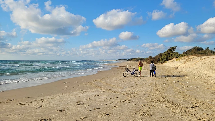 חוף מעגן מיכאל. צילום: מיכל בן ארי מנור