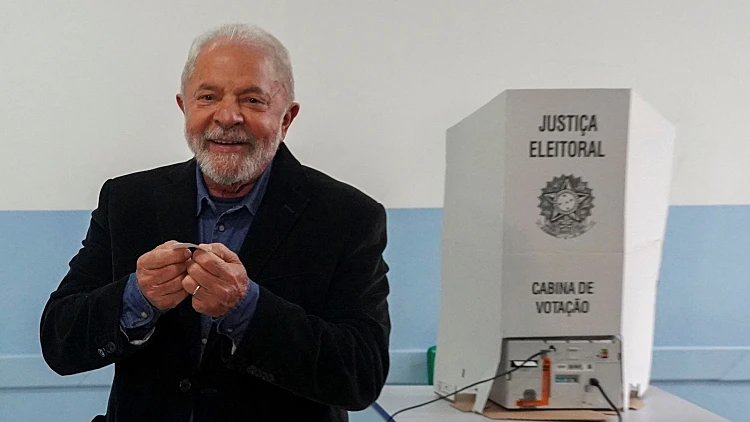 המועמד המוביל לנשיאות בברזיל, לואיז אינסיו דה-סילבה