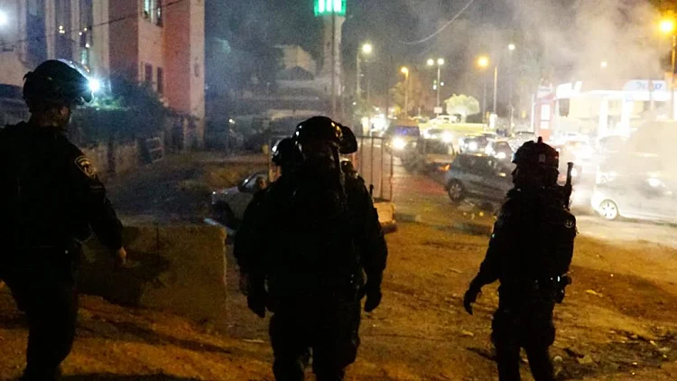 כוחות המשטרה במזחר ירושלים