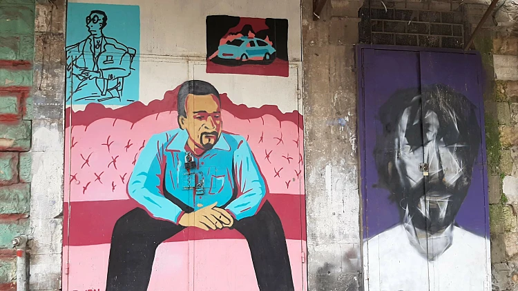 אמנות רחוב בחיפה צילום: מיכל בן ארי מנור