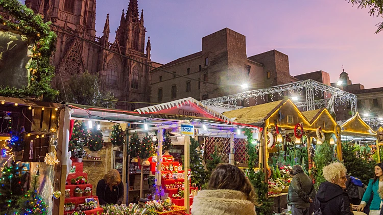 Barcelona,,catalonia,/,spain, ,december,12,2018:,santa,lucia's