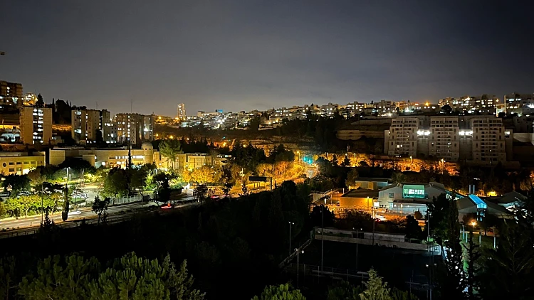 הנוף ממלון יהודה בירושלים