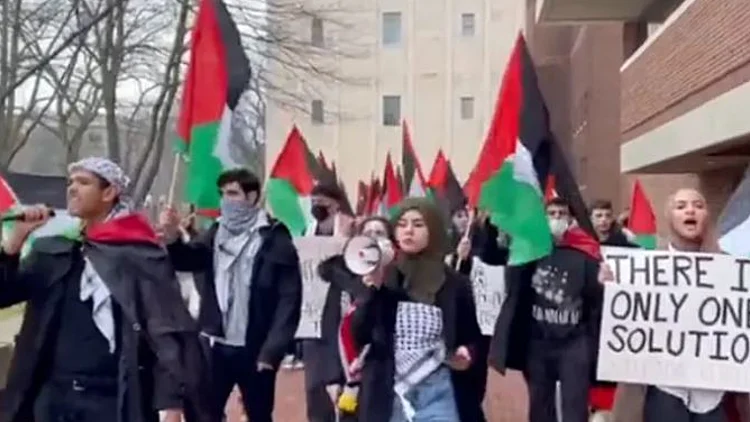 הפגנות אנטישמיות באוניברסיטת מישיגן בארצות הברית