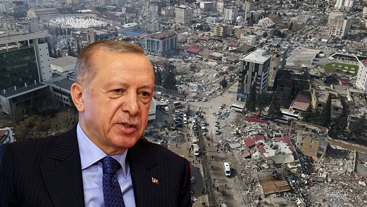 נשיא טורקיה ארדואן, זירת האסון