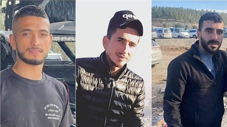 שלושת המחבלים שנהרגו בפעולת צה"ל בג'בע