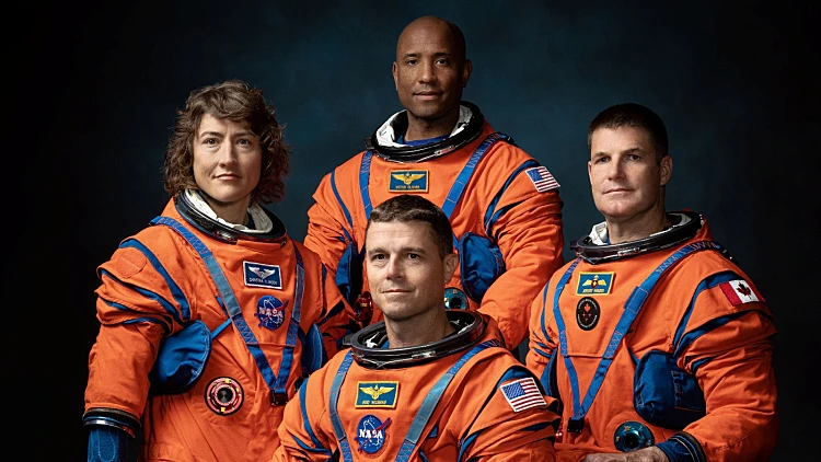 ארבעת האסטרואונטים שנבחרו על ידי נאס"א לטוס למשימת החלל ב-2024